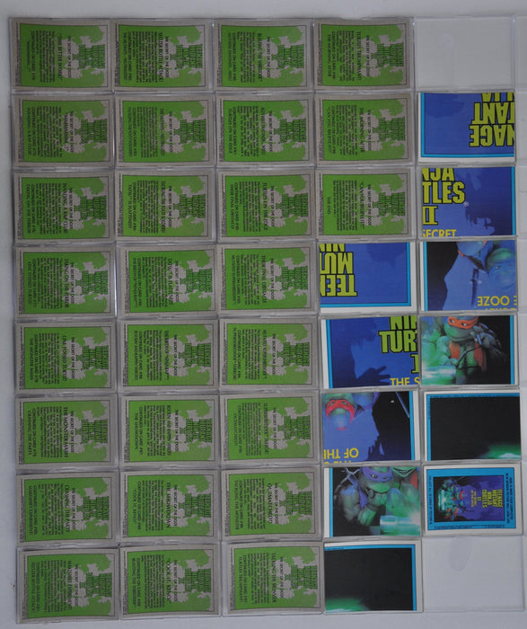 Teenage Mutant Ninja Turtles II The Secret of the Ooze Movie Card Set & Stickers Topps   - TvMovieCards.com