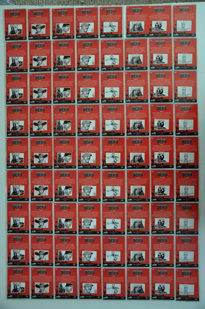 Walking Dead Comic Series 1 Base Card Set 90 Cards Cryptozoic Ent. - TvMovieCards.com
