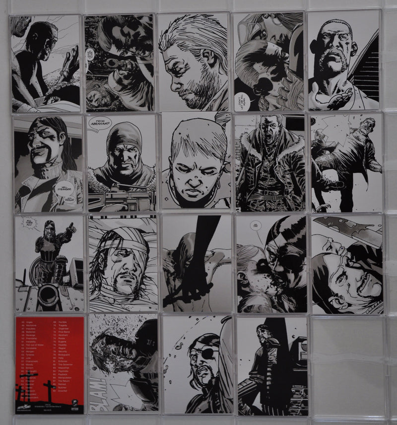 Walking Dead Comic Series 1 Base Card Set 90 Cards Cryptozoic Ent. - TvMovieCards.com