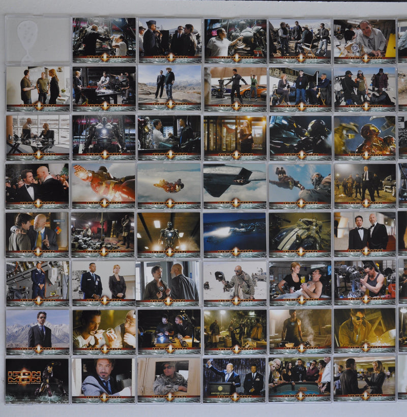 Iron Man Movie Base Card Set 70 Cards Rittenhouse 2008   - TvMovieCards.com
