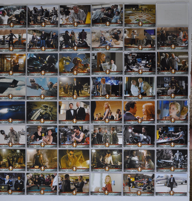 Iron Man Movie Base Card Set 70 Cards Rittenhouse 2008   - TvMovieCards.com