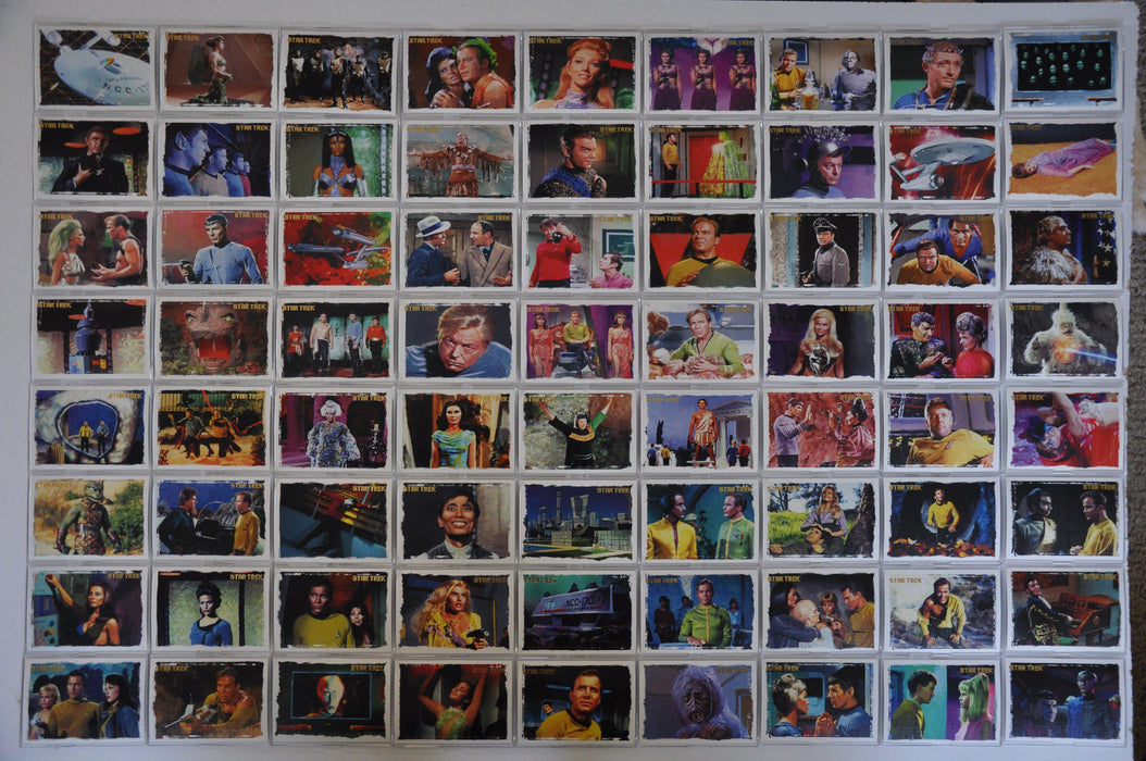 2005 Star Trek The Original Series Art & Images Trading Base Card Set 81 Cards   - TvMovieCards.com