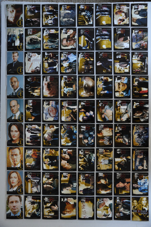The X-Files: Season 9 Inkworks - 2003 Trading Base Card Set 72 Cards   - TvMovieCards.com