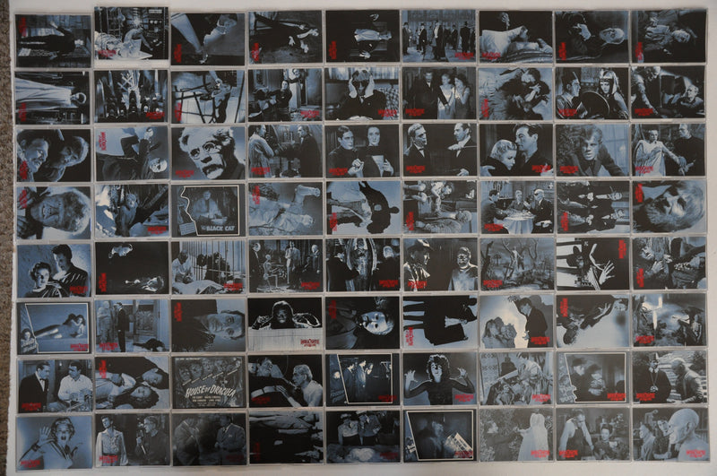 Universal Monsters Silver Screen Base Card Set 90 Cards   - TvMovieCards.com