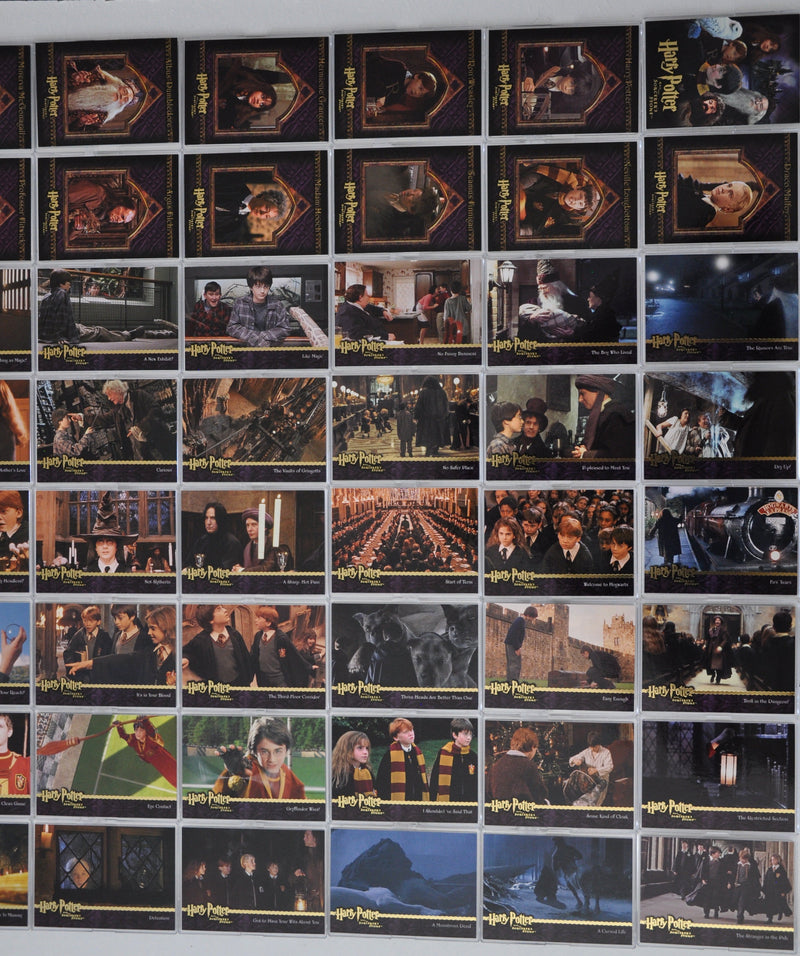 Harry Potter and the Sorcerer's Stone Trading Base Card Set 90 Cards 1st Movie   - TvMovieCards.com