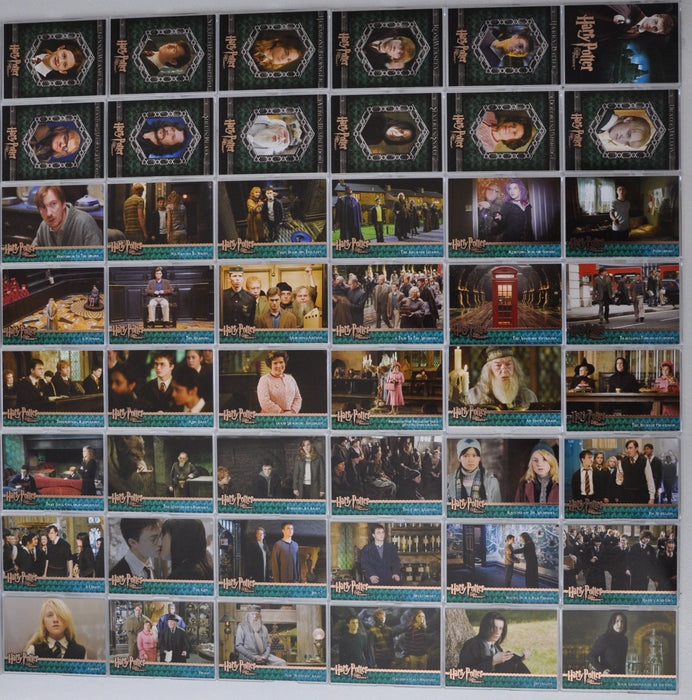 Harry Potter Order of the Phoenix Foil Base Trading Card Set 90 Cards   - TvMovieCards.com