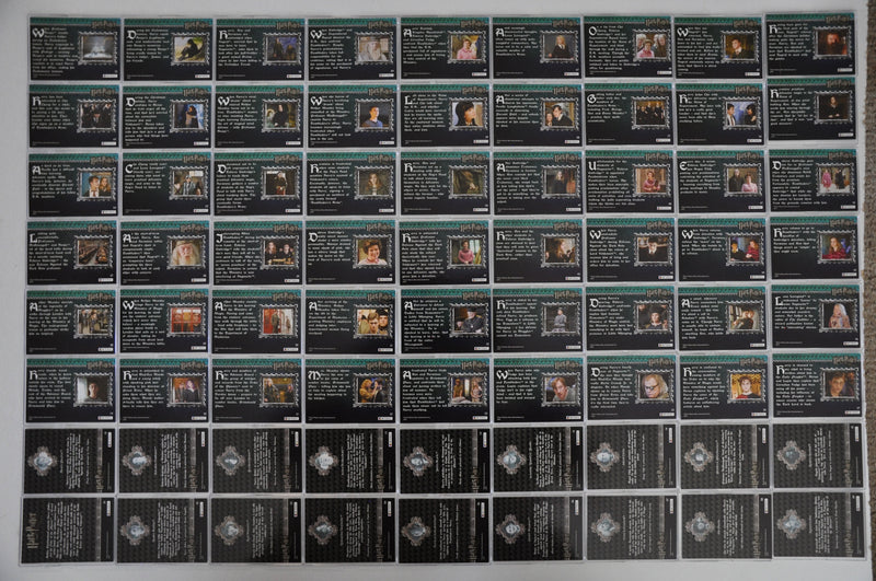 Harry Potter Order of the Phoenix Foil Base Trading Card Set 90 Cards   - TvMovieCards.com