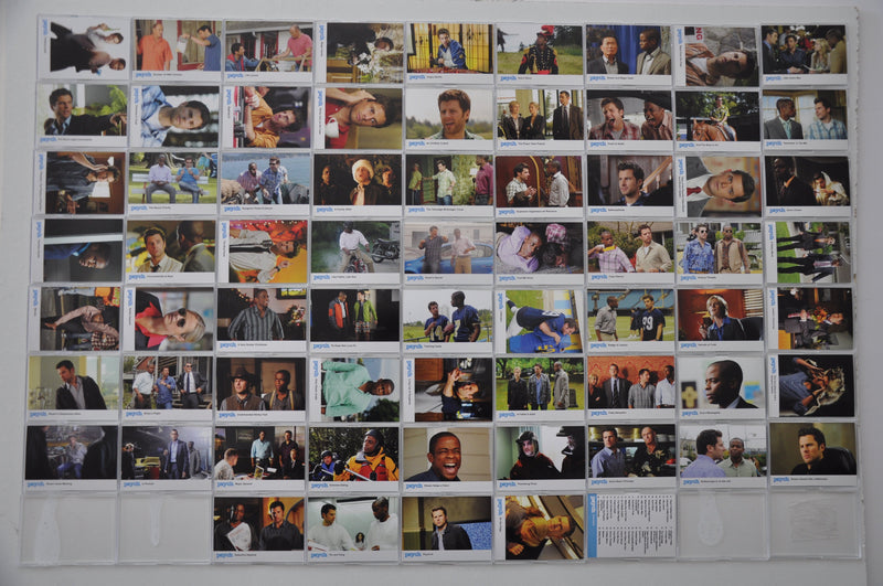 Psych Seasons 1-4 Trading Base Card Set 68 Cards Cryptozoic 2013   - TvMovieCards.com