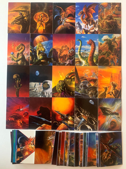 1995 FPG Bob Eggleton Fantasy Art Complete Base Card Set 90 Cards NM - TvMovieCards.com