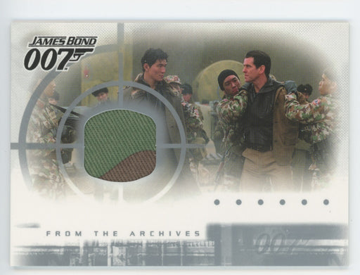 James Bond Die Another Day Case Topper Costume Card AC1   image 2   - TvMovieCards.com