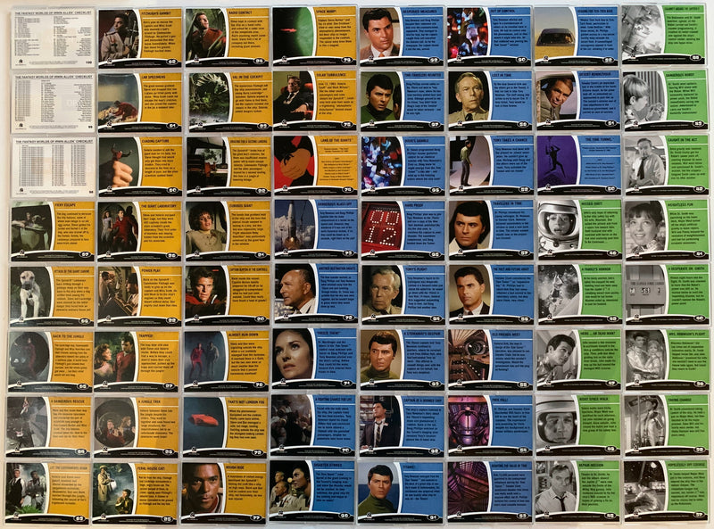 Fantasy Worlds of Irwin Allen Base Card Set 100 Cards   - TvMovieCards.com