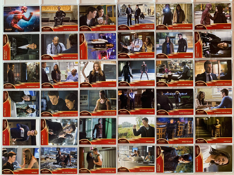 2016 DC Flash Season 1  Base 72 Card Set Cryptozoic   - TvMovieCards.com
