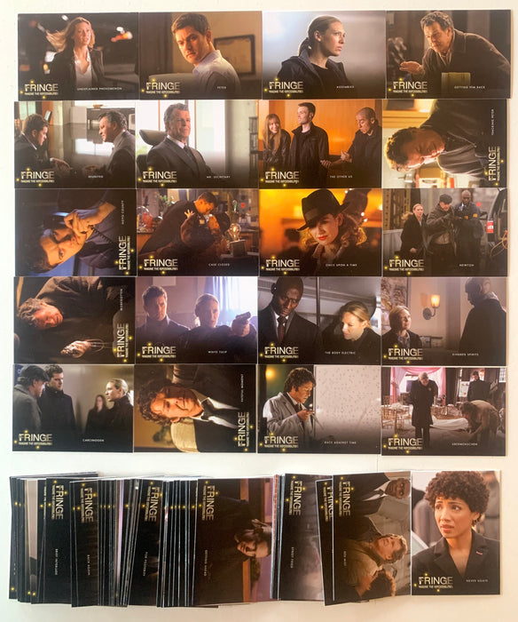 2012 Cryptozoic Fringe Seasons 1 & 2 TV Show Base Card Set 72 Card Complete NM - TvMovieCards.com