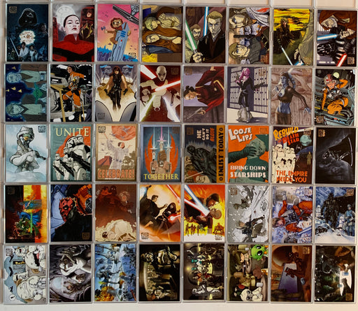 2010 Star Wars Galaxy Series Five Base Trading Card Set 120 Cards Topps   - TvMovieCards.com