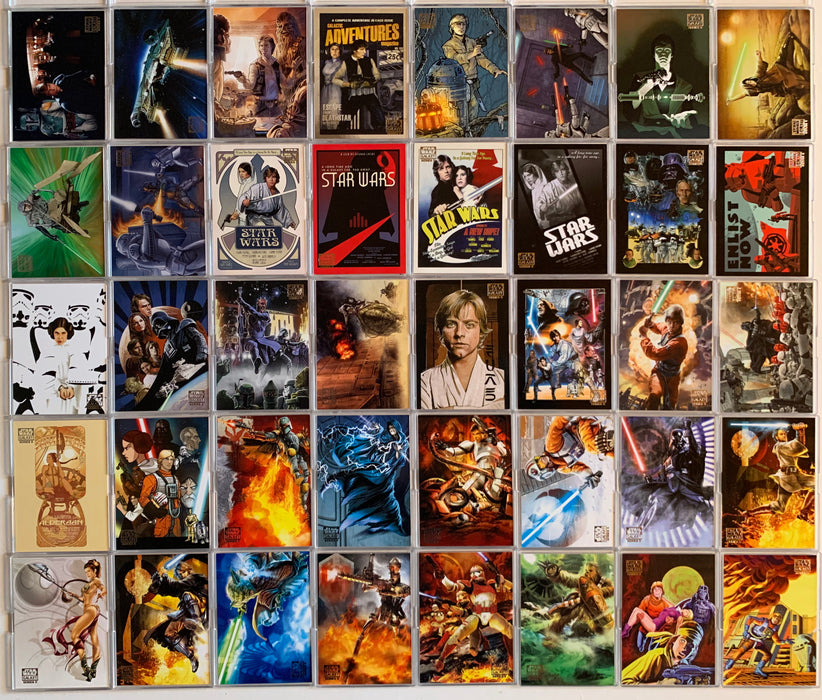 2010 Star Wars Galaxy Series Five Base Trading Card Set 120 Cards Topps   - TvMovieCards.com