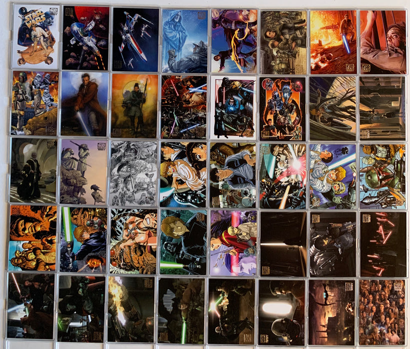 2010 Star Wars Galaxy Series Five Base Trading Card Set 120 Cards Topps   - TvMovieCards.com