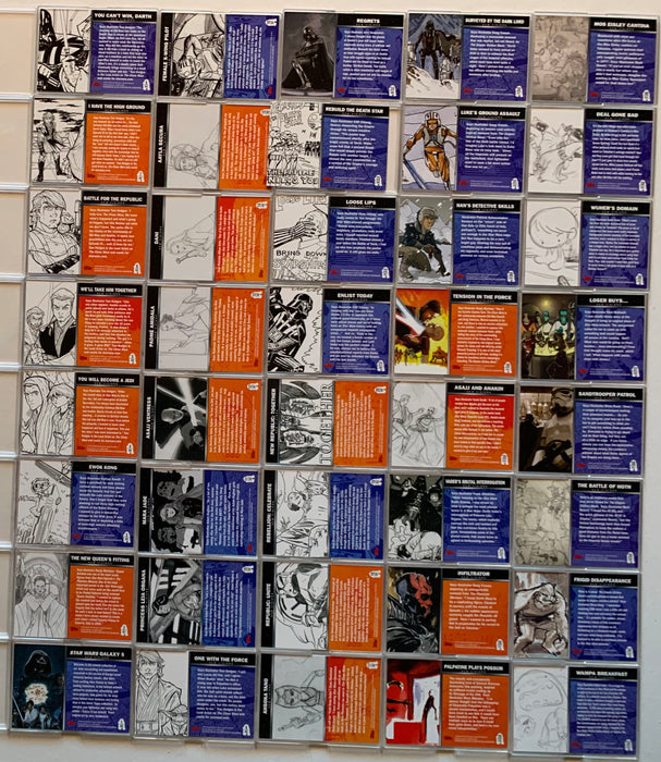 2010 Star Wars Galaxy Series Five Base Trading Card Set 120 Cards Topps   - TvMovieCards.com