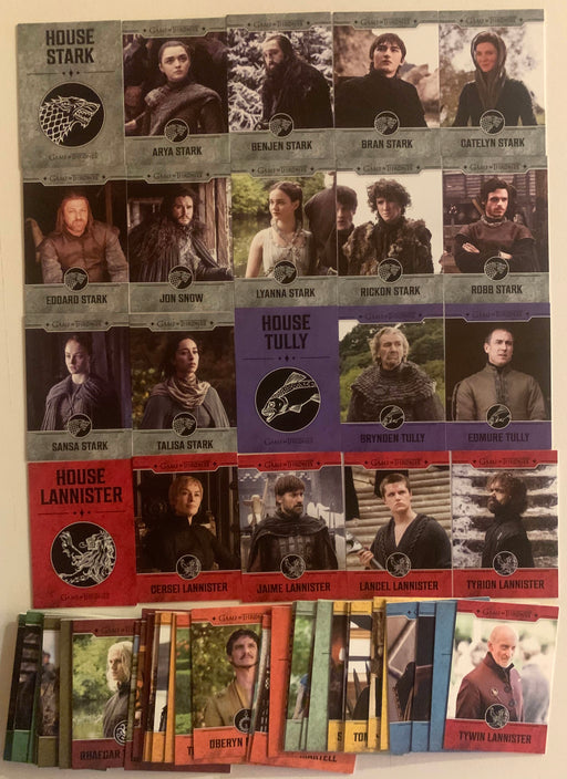 Game of Thrones The Great Houses Base Card Set (61) Rittenhouse 2025 - TvMovieCards.com