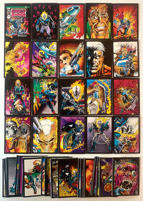 1992 Comic Images Ghost Rider Series 2 80 Card Complete Base Set Nm - TvMovieCards.com