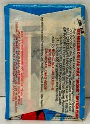 1975 Donruss Six Million Dollar Man Vintage Wax Trading Card Box Full 24 Packs - TvMovieCards.com