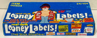 1969 Fleer Real Cloth Looney Labels! Vintage Wax Box Full 24 Packs - TvMovieCards.com