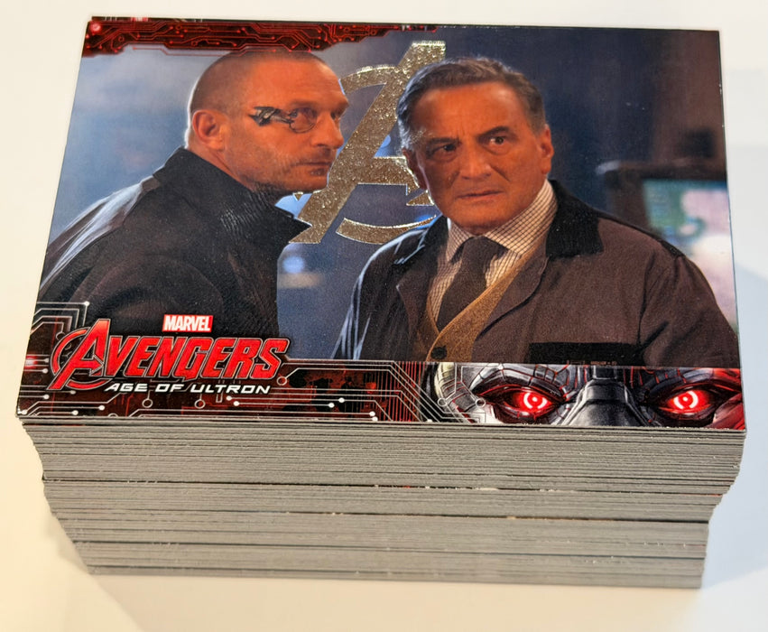 Marvel Avengers Age of Ultron Silver Parallel Base Card Set 90 Cards Upper Deck - TvMovieCards.com
