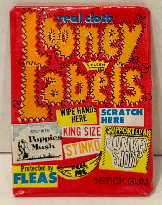 1969 Fleer Real Cloth Looney Labels! Vintage Wax Box Full 24 Packs - TvMovieCards.com