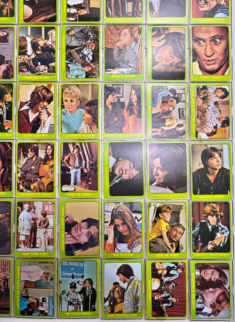 1971 Topps The Partridge Family Green Series 3 Complete (88) Trading Card Set   - TvMovieCards.com