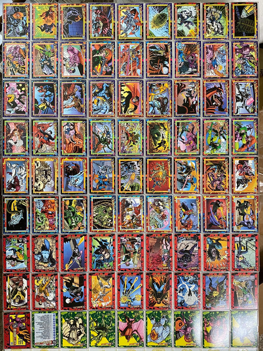 DC Bloodlines Base Trading Card Set 81 Cards Skybox 1993   - TvMovieCards.com