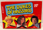 1980 Dukes of Hazzard TV Show Vintage FULL 36 Pack Trading Card Wax Box Donruss - TvMovieCards.com