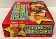 1980 Dukes of Hazzard TV Show Vintage FULL 36 Pack Trading Card Wax Box Donruss - TvMovieCards.com