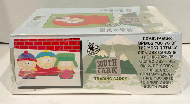 1998 South Park Jumbo Wax Trading Card Box Comic Images 30 Packs Factory Sealed