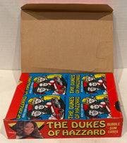 1980 Dukes of Hazzard TV Show Vintage FULL 36 Pack Trading Card Wax Box Donruss - TvMovieCards.com