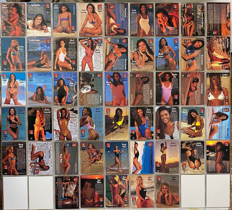 Endless Summer Base Card Set 50 Cards Swimsuit Girls Portfolio International 199 - TvMovieCards.com