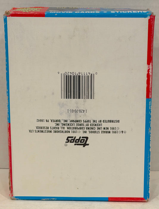 Teenage Mutant Ninja Turtles Movie II Series 2 Card Box Secret of the Ooze Topps