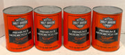 (4) Vintage Harley Davidson Premium II Motorcycle Oil Full 1 Quart Can API-SF - TvMovieCards.com