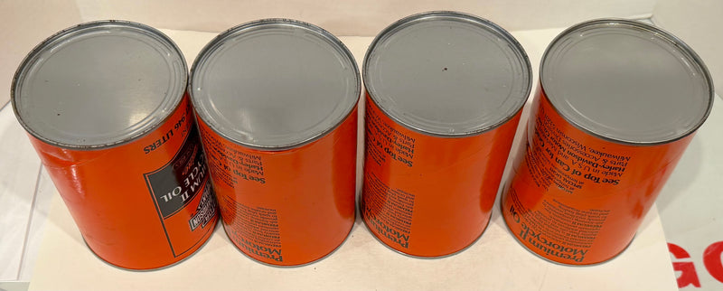 (4) Vintage Harley Davidson Premium II Motorcycle Oil Full 1 Quart Can API-SF - TvMovieCards.com