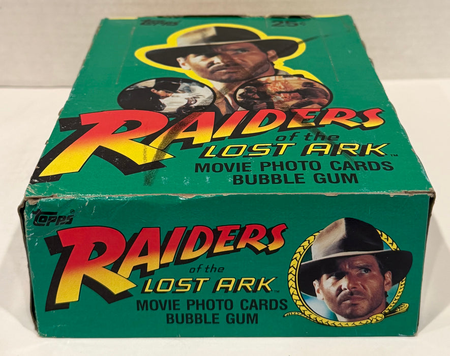 1981 Indiana Jones Raiders of the Lost Ark Vintage FULL 36 Pack Trading Card Box