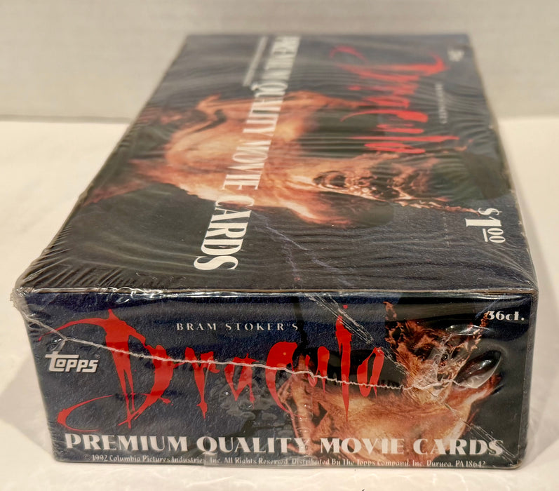 1992 Bram Stoker's Dracula Premium Movie Trading Card Box 36 packs Full Sealed