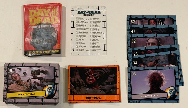2019 Day of the Dead Mini Master Trading Card Set 99 Cards Fright Rags - TvMovieCards.com