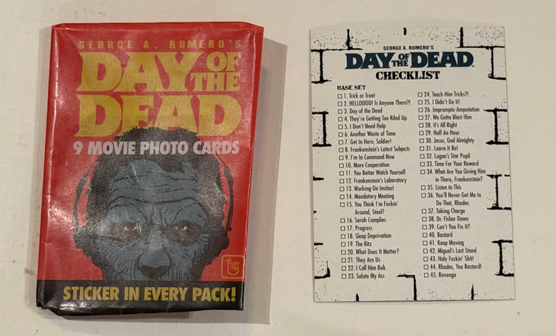 2019 Day of the Dead Mini Master Trading Card Set 99 Cards Fright Rags - TvMovieCards.com