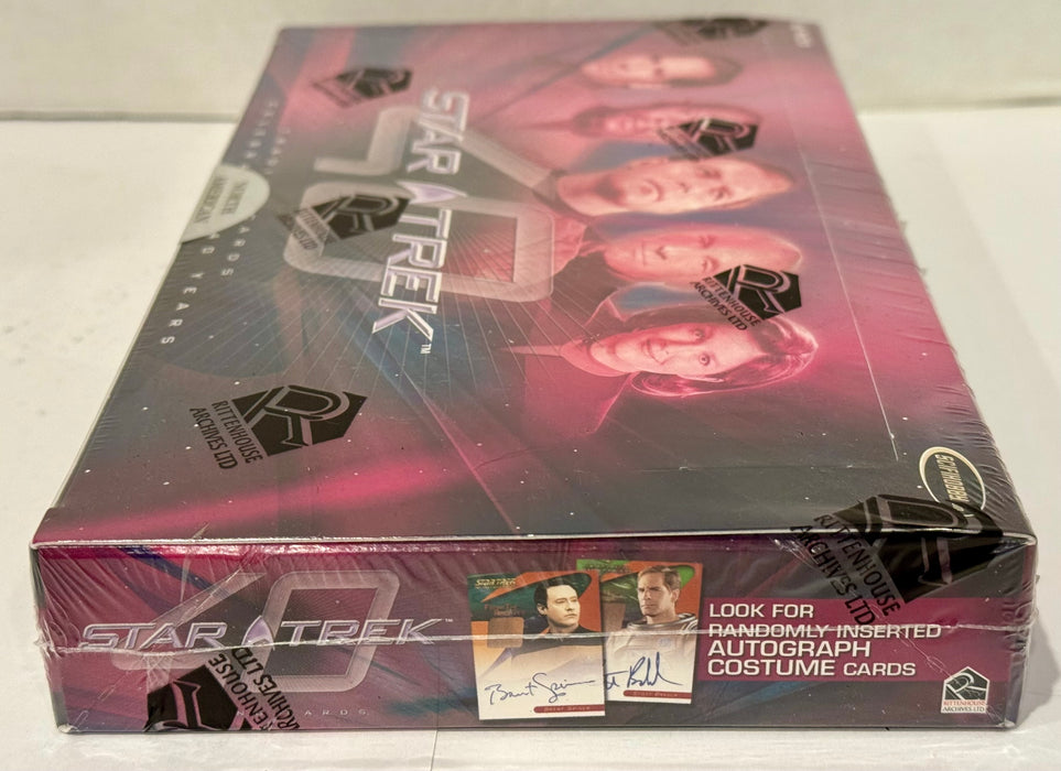 Star Trek 40th Anniversary Trading Card Box 40 Packs Rittenhouse 2006 - TvMovieCards.com