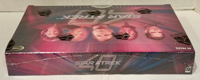 Star Trek 40th Anniversary Trading Card Box 40 Packs Rittenhouse 2006 - TvMovieCards.com