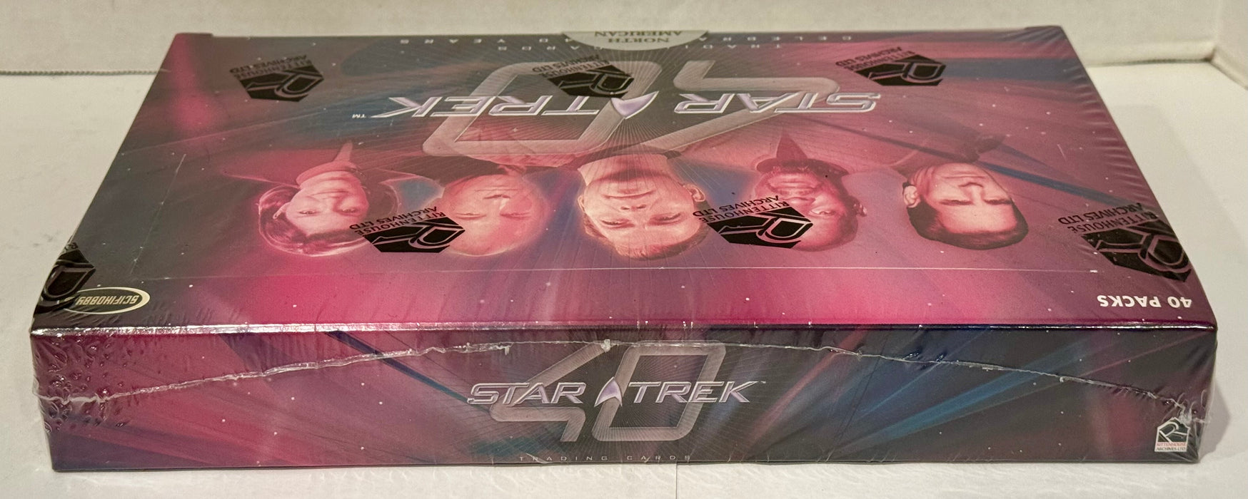Star Trek 40th Anniversary Trading Card Box 40 Packs Rittenhouse 2006 - TvMovieCards.com