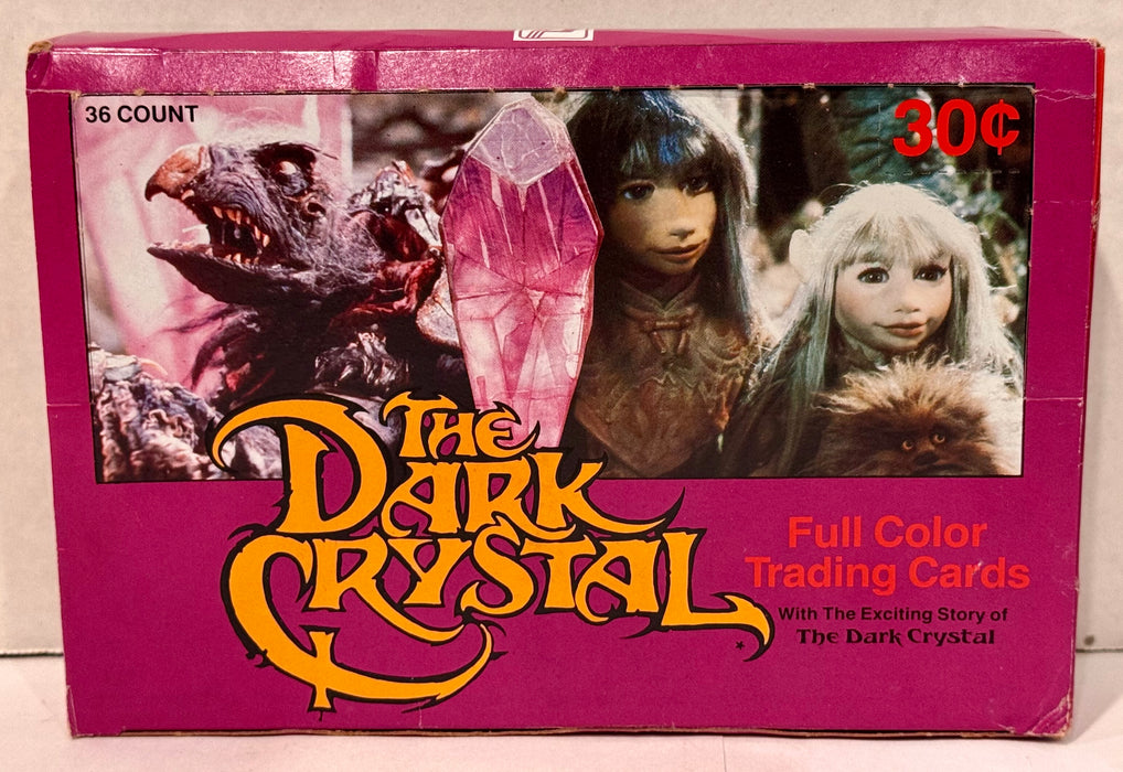 Dark Crystal Movie Vintage Trading Card Wax Box 36 packs Full Donruss 1982 - TvMovieCards.com