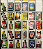 1974 Wacky Packages Stickers Series 9 Tan Back Card Set 29/29 & Puzzle Topps   - TvMovieCards.com