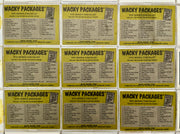 1974 Wacky Packages Stickers Series 9 Tan Back Card Set 29/29 & Puzzle Topps   - TvMovieCards.com