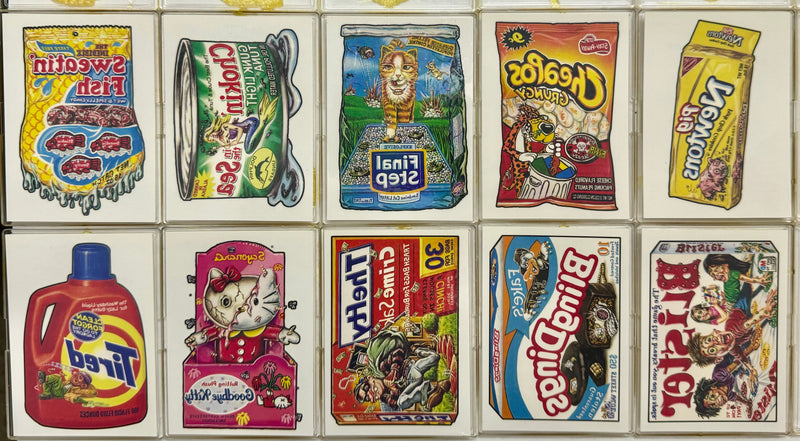Wacky Packages ANS Series 2 Temporary Tattoos Chase Set 10/10 Topps 2005   - TvMovieCards.com
