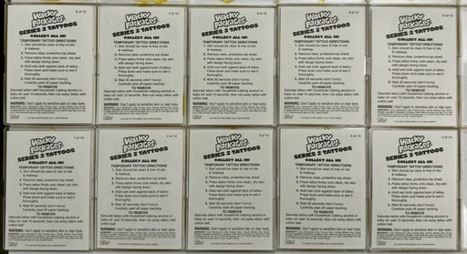 Wacky Packages ANS Series 2 Temporary Tattoos Chase Set 10/10 Topps 2005   - TvMovieCards.com