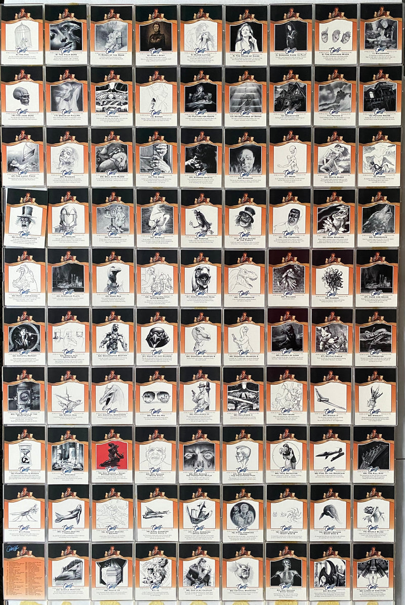 Joe DeVito Fantasy Art Complete Base Trading Card Set of 90 Cards FPG 1995   - TvMovieCards.com